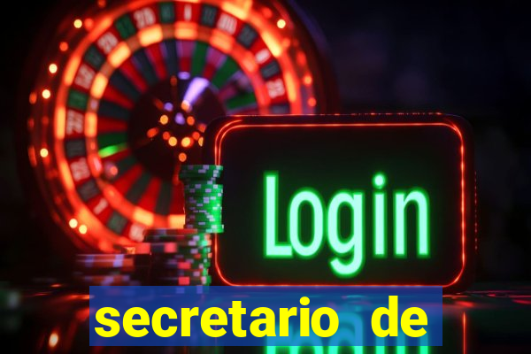 secretario de esporte salario